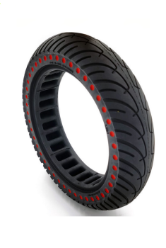 solid tire red dot